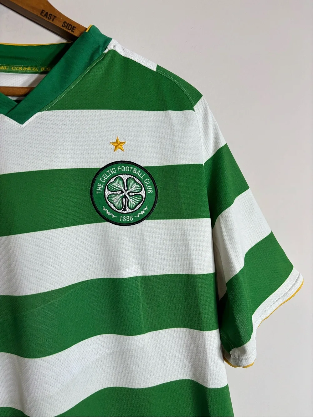 Nike Celtic FC Home Shirt Soccer Jersey 2008-2010 Large